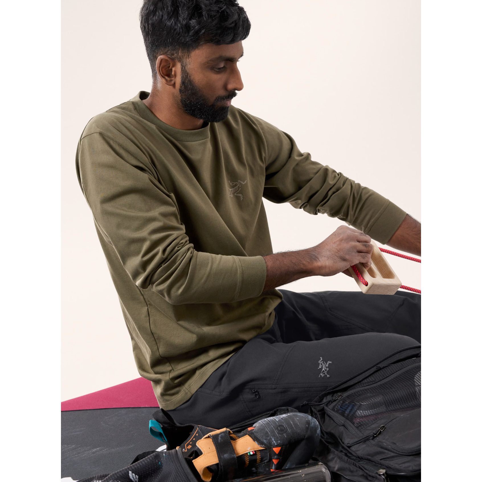 Arc'teryx Men's Kragg SL Cotton Long Sleeve Shirt - Image 14