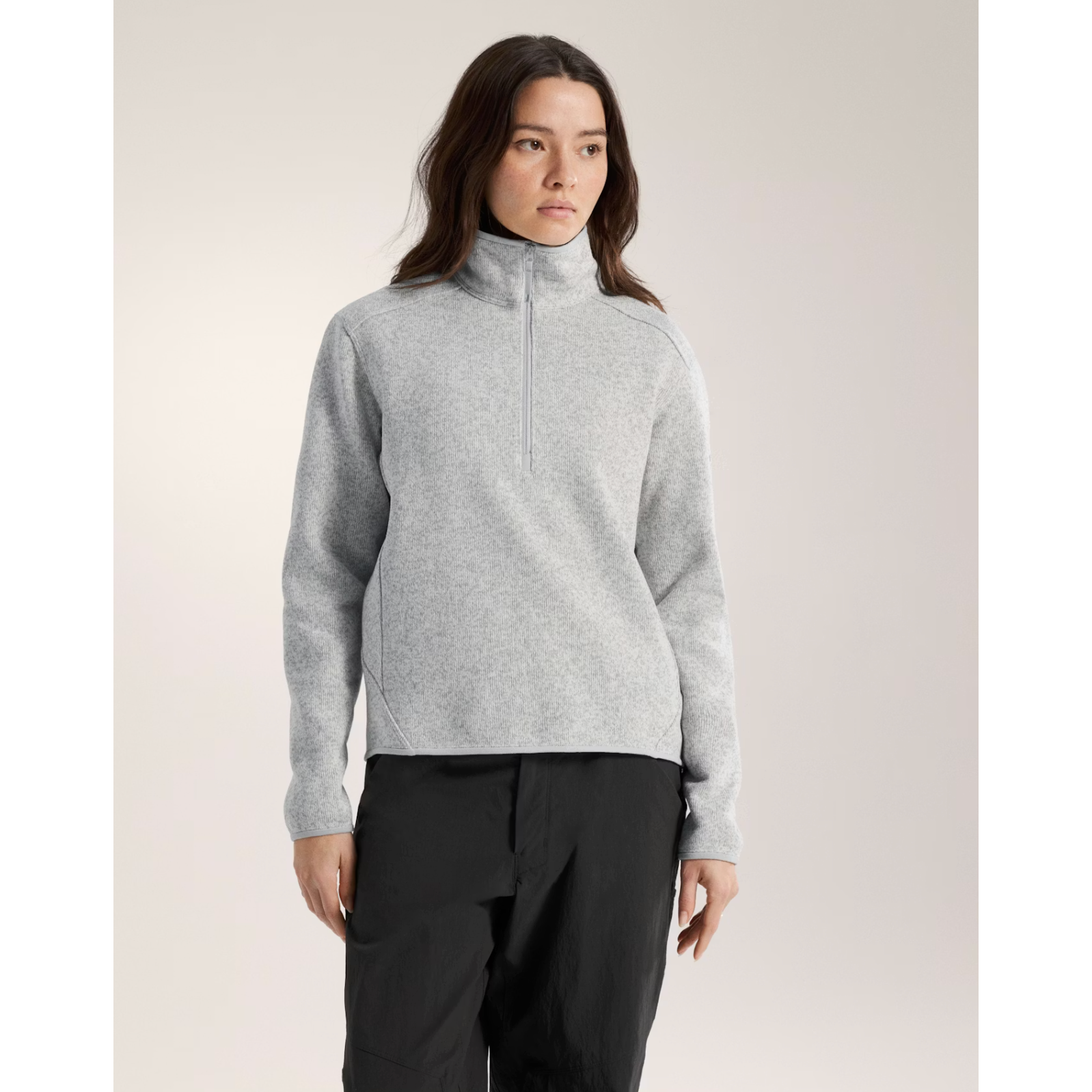 Arc'teryx Women's 1/2 Covert Zip Neck in Atmos Heather II