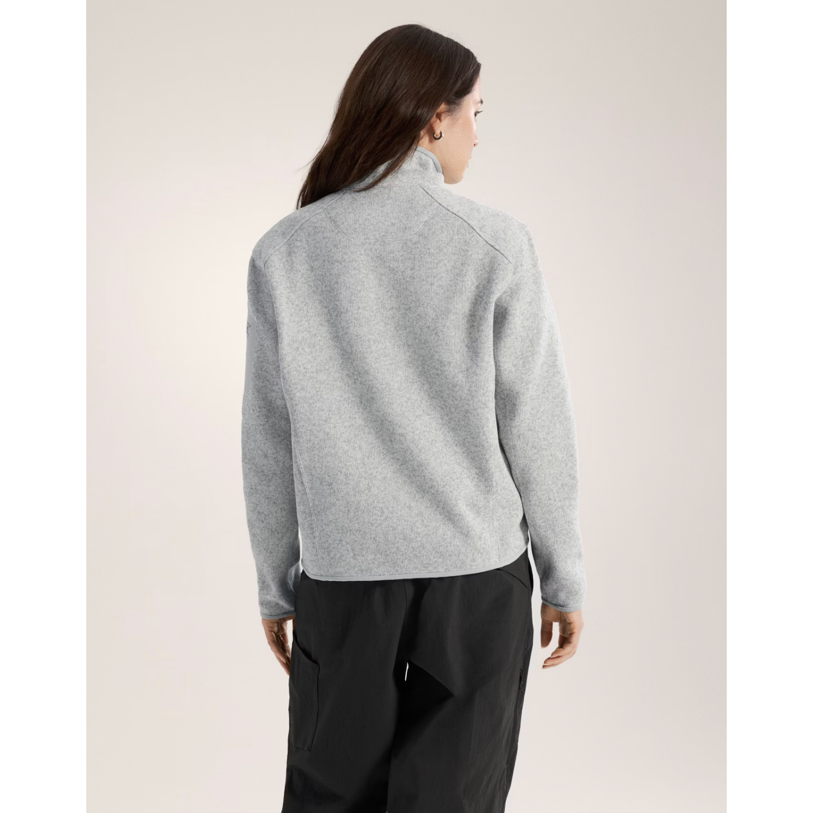 Arc'teryx Women's 1/2 Covert Zip Neck in Atmos Heather II - Image 4